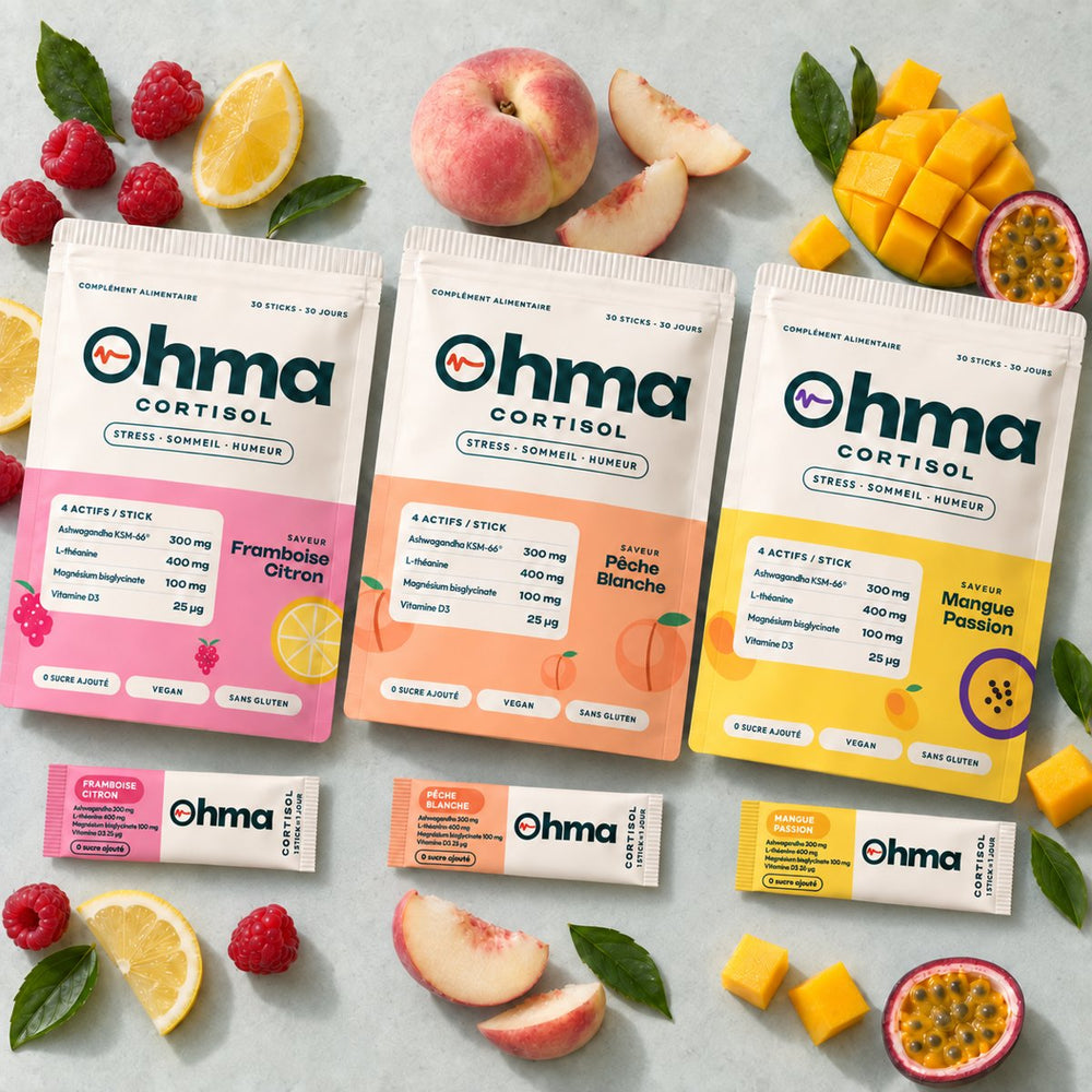Les 3 saveurs Ohma