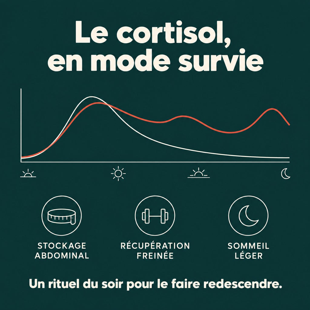 Le cortisol en mode survie